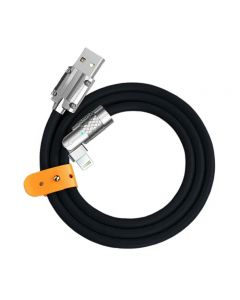 Cavo dati 1.2m in silicone - Lightning - Nero